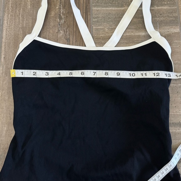 New L*Space Ribbed Baewatch One Piece Swimsuit size Medium - Picture 8 of 10